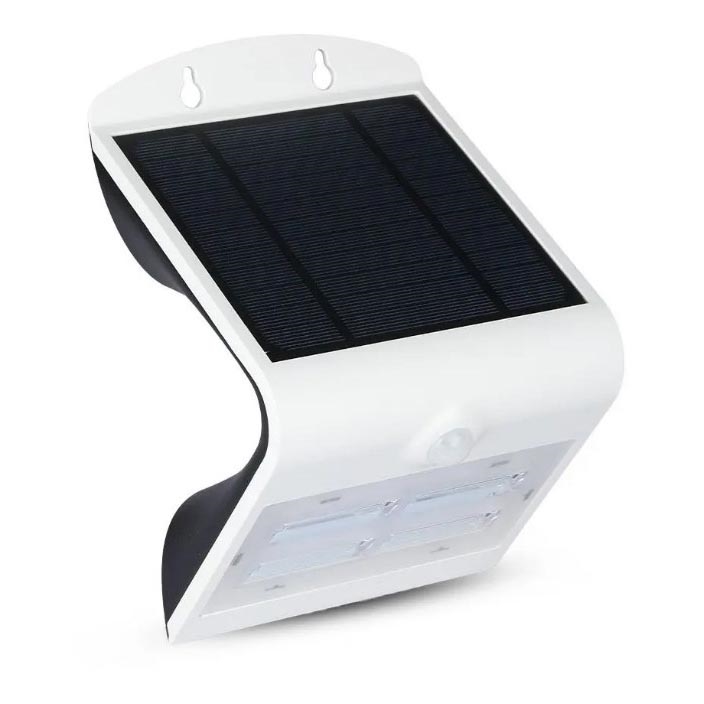 LED Solární nástěnné svítidlo se senzorem LED/3W/3,7V 3000/4000K IP65 2000 mAh bílá