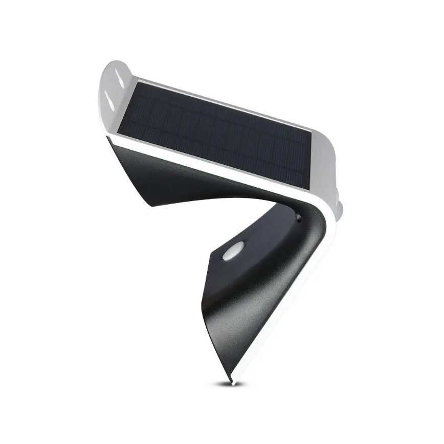 LED Solární nástěnné svítidlo se senzorem LED/3W/3,7V 3000/4000K IP65 bílá