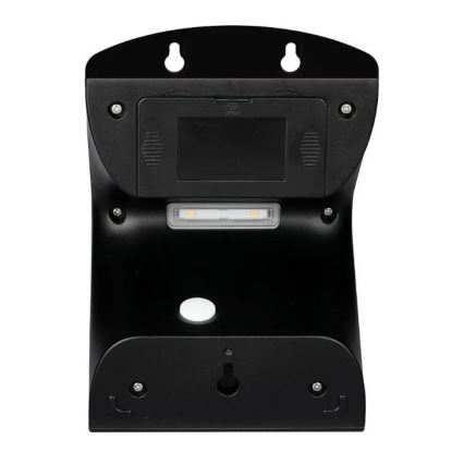 LED Solární nástěnné svítidlo se senzorem LED/3W/3,7V 3000/4000K IP65 2000 mAh černá