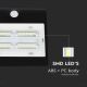 LED Solární nástěnné svítidlo se senzorem LED/3W/3,7V 3000/4000K IP65 černá