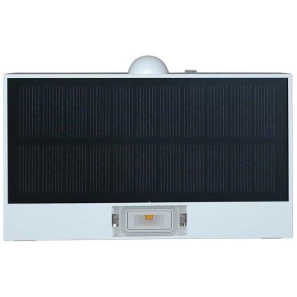 LED Solární nástěnné svítidlo se senzorem LED/3W/3,7V 3000K/4000K IP65 1200 mAh bílá