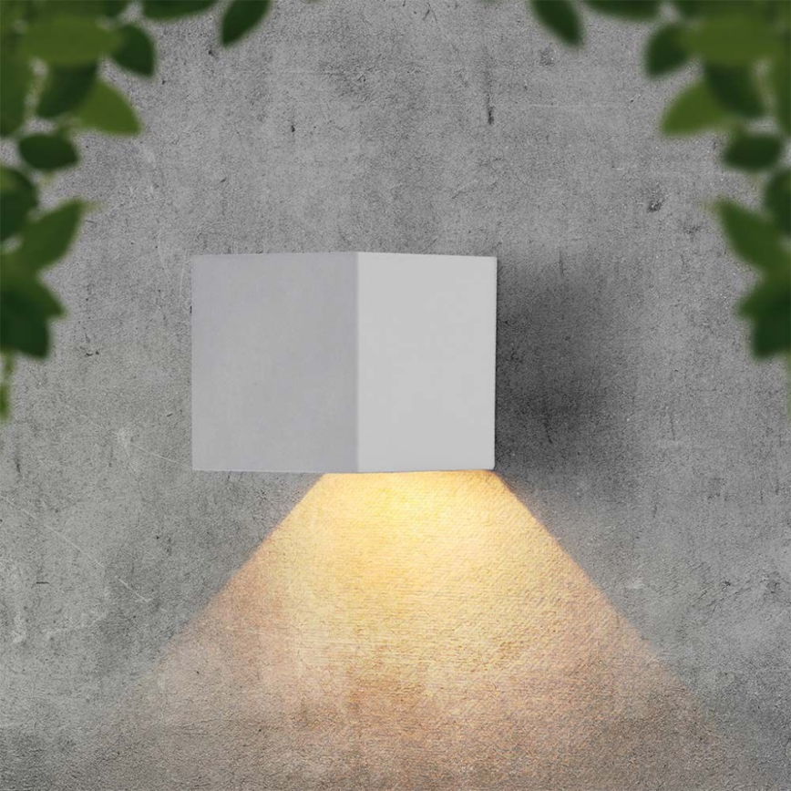 LED Solární nástěnné svítidlo se senzorem LED/3W/3,7V IP65 4000K bílá