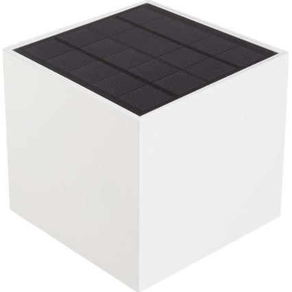 LED Solární nástěnné svítidlo se senzorem LED/3W/3,7V IP65 4000K bílá
