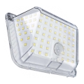 LED Solární nástěnné svítidlo se senzorem LED/5W/3,7V 1200 mAh IP44