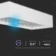 LED Solární nástěnné svítidlo se senzorem LED/6W/3,7V IP65 4000K bílá