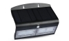 LED Solární nástěnné svítidlo se senzorem LED/7W/3,7V 4000K IP65 černá