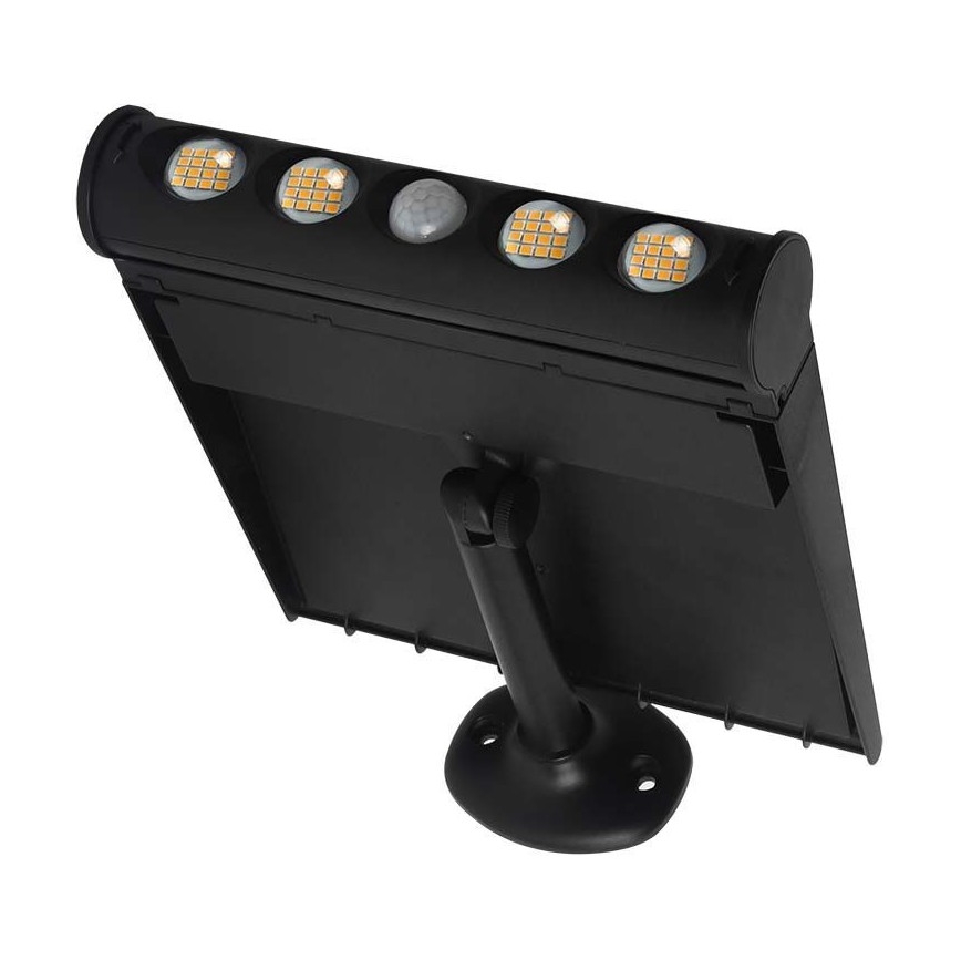 LED Solární nástěnné svítidlo se senzorem LED/8W/3,7V IP65 3000K