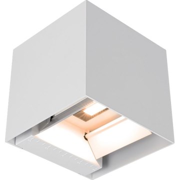 LED Solární nástěnné svítidlo se senzorem LED/9W/5V 3000/4000/5000K IP65 2600 mAh bílá