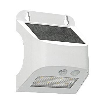 LED Solární nástěnné svítidlo se senzorem SOLTO LED/3W/3,7V 4000K IP54 1200 mAh bílá