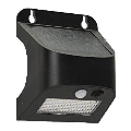 LED Solární nástěnné svítidlo se senzorem SOLTO LED/3W/3,7V 4000K IP54 1200 mAh černá