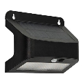 LED Solární nástěnné svítidlo se senzorem SOLTO LED/6W/3,7V 4000K IP54 2400 mAh černá