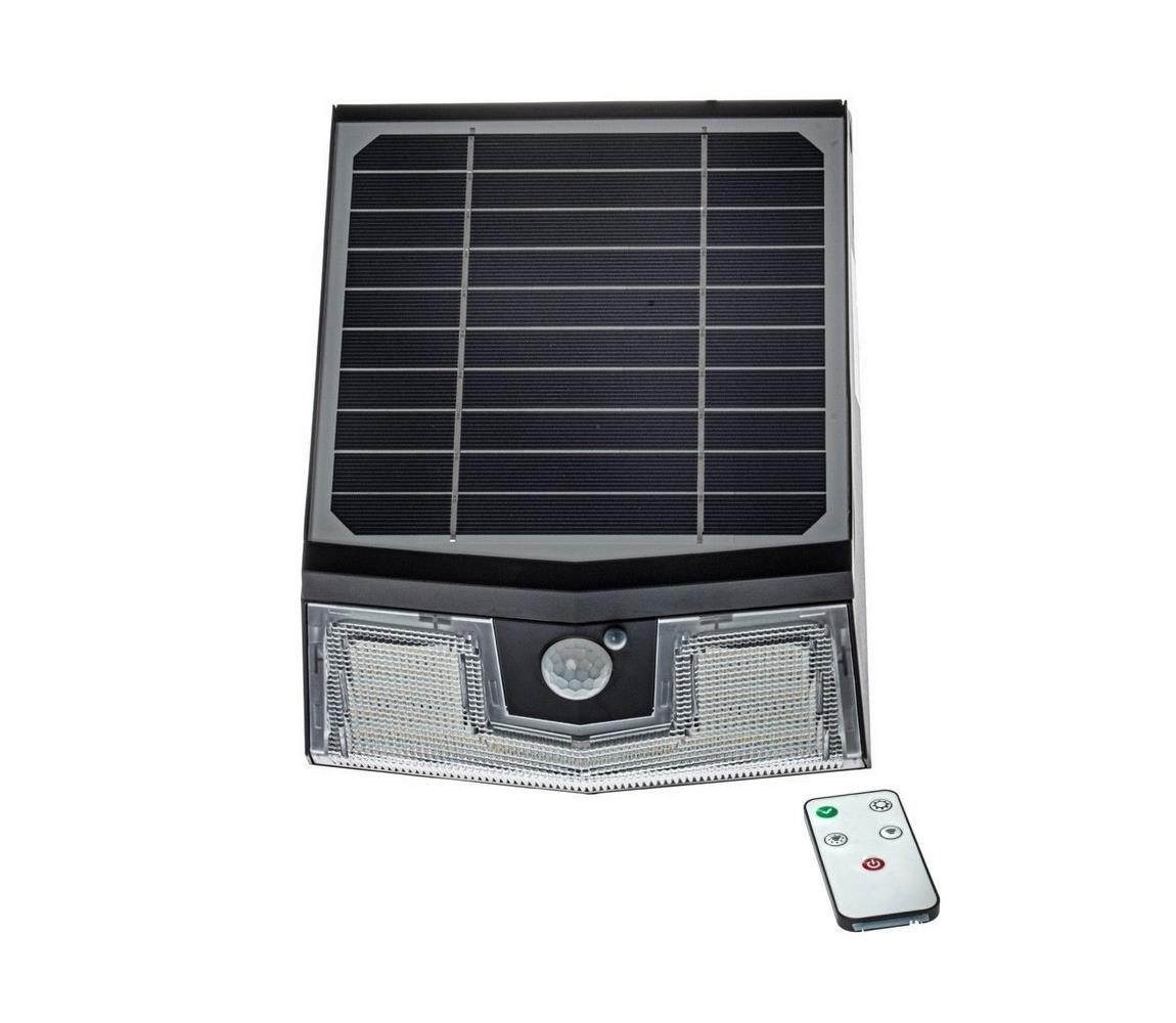 Milagro LED Solární nástěnné svítidlo se senzorem TRANSFORMER LED/7W/3,7V IP65 + DO MI1355