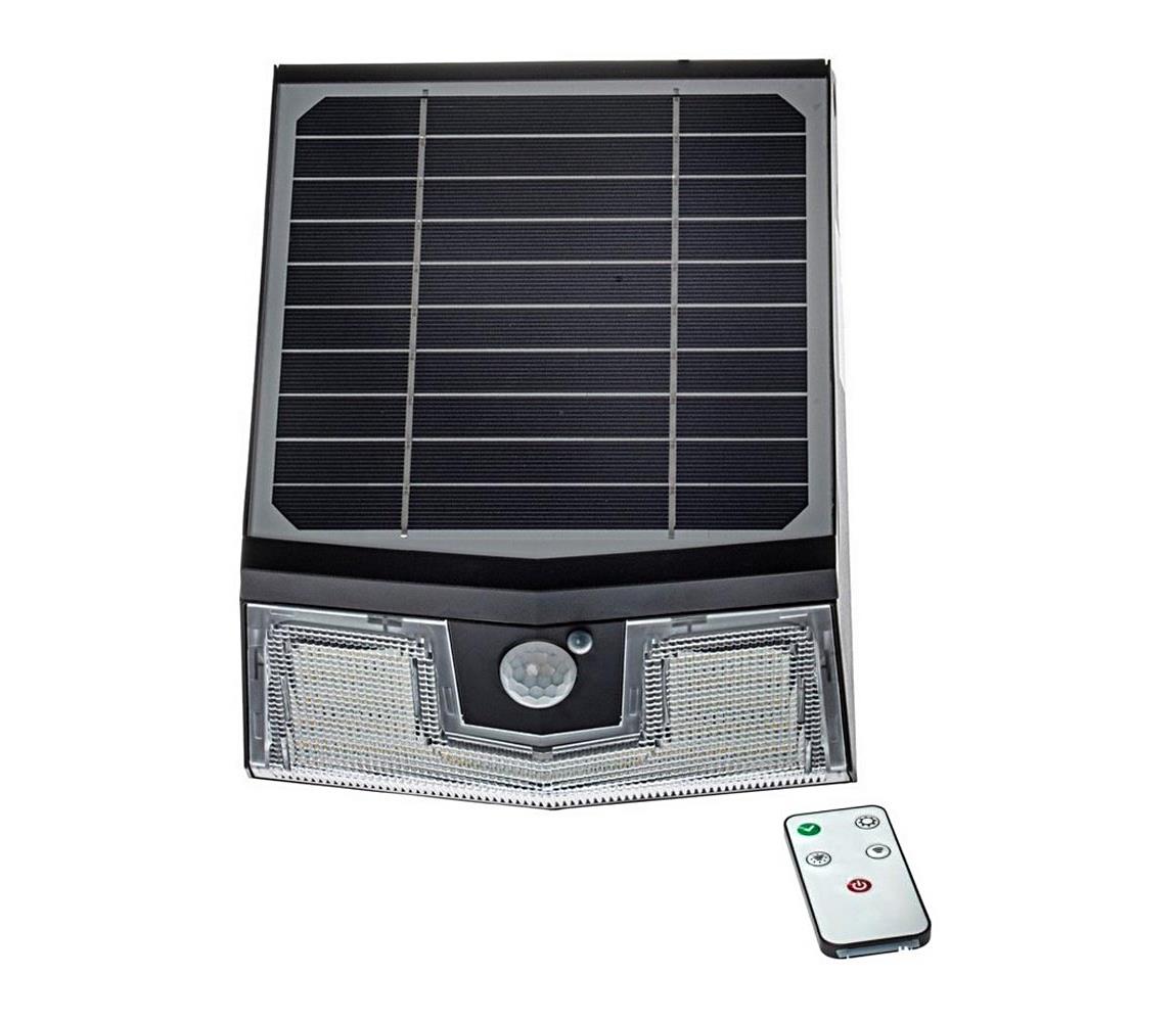Milagro LED Solární nástěnné svítidlo se senzorem TRANSFORMER LED/7W/3,7V IP65 + DO MI1355