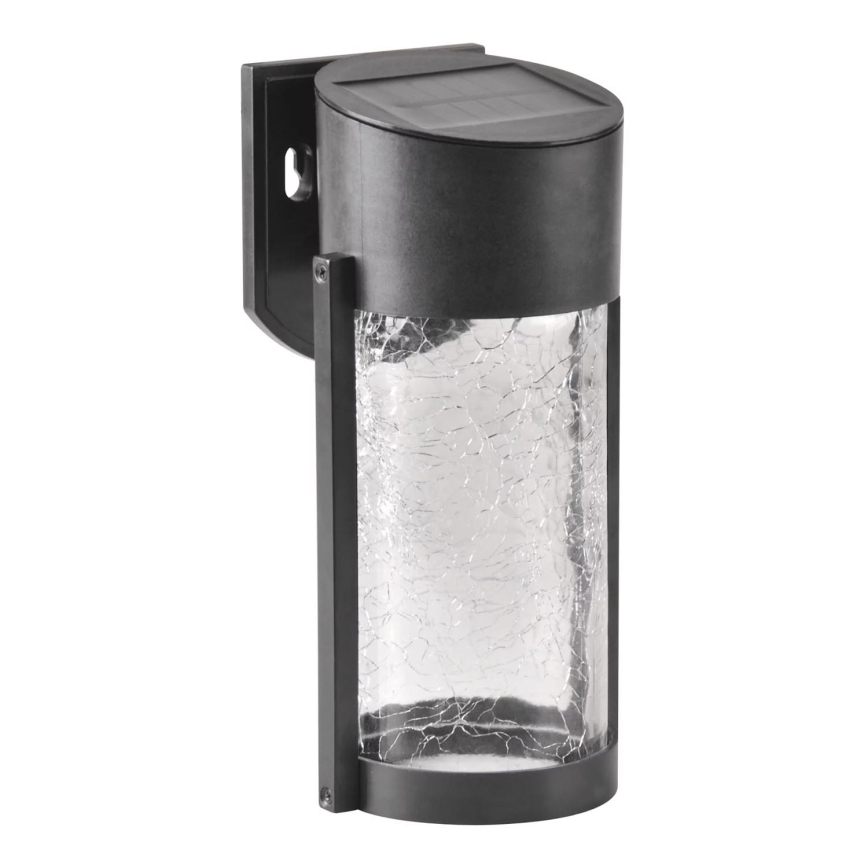 LED Solární nástěnné svítidlo VETRO LED/1,2V 600 mAh IP44