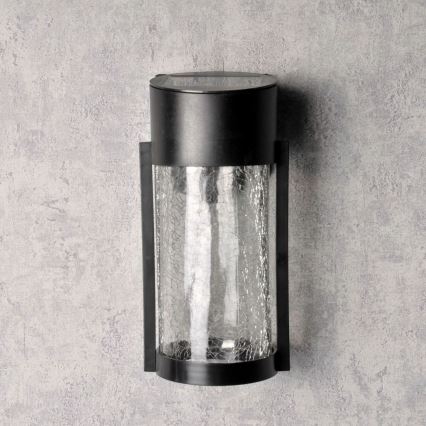 LED Solární nástěnné svítidlo VETRO LED/1,2V 600 mAh IP44