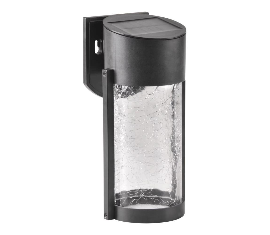 Polux LED Solární nástěnné svítidlo VETRO LED/1,2V IP44 SA1811