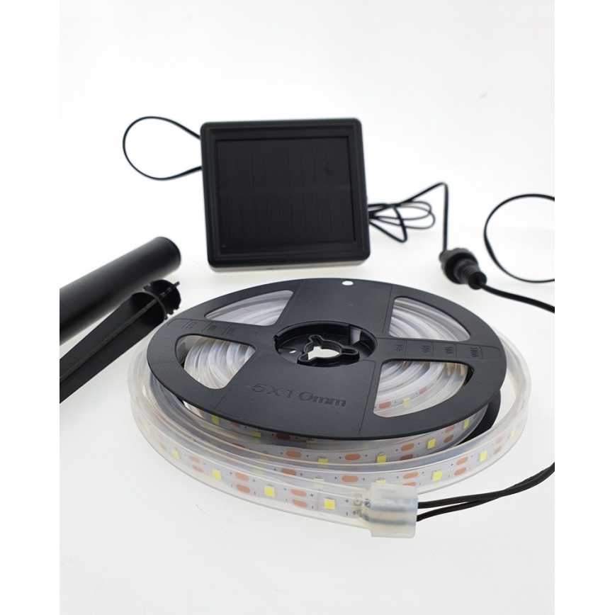 LED Solární pásek 3m LED/3,2V IP44