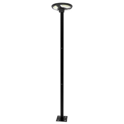 LED Solární pouliční lampa se senzorem LED/10W/3,2V 6500K IP65 25000 mAh + dálkové ovládání