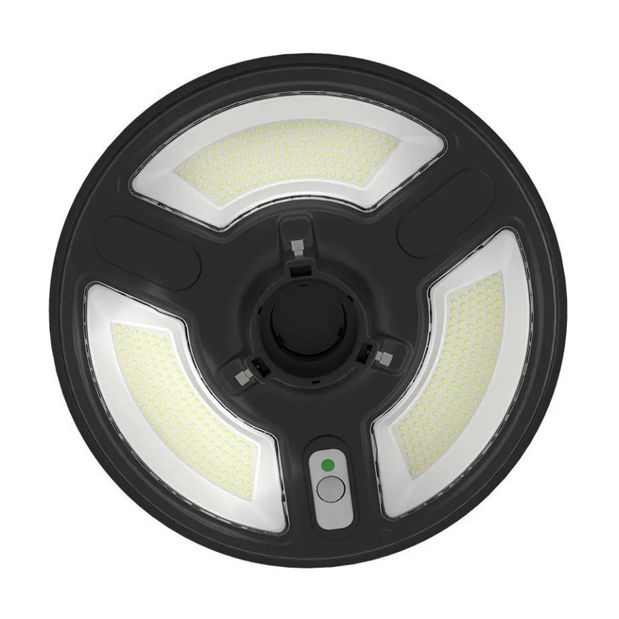 LED Solární pouliční lampa se senzorem LED/10W/3,2V 6500K IP65 25000 mAh + dálkové ovládání