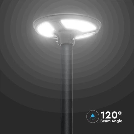 LED Solární pouliční lampa se senzorem LED/10W/3,2V 6500K IP65 25000 mAh + dálkové ovládání