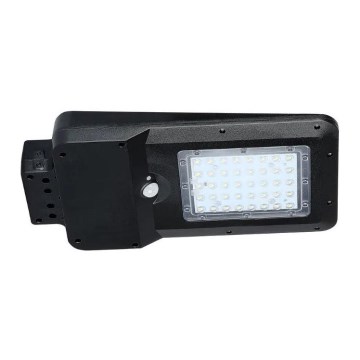 LED Solární pouliční lampa se senzorem LED/15W/7,4V 6000K IP65 10800 mAh