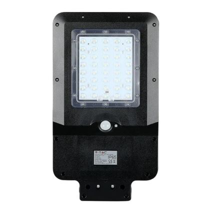 LED Solární pouliční lampa se senzorem LED/15W/7,4V 6000K IP65 10800 mAh