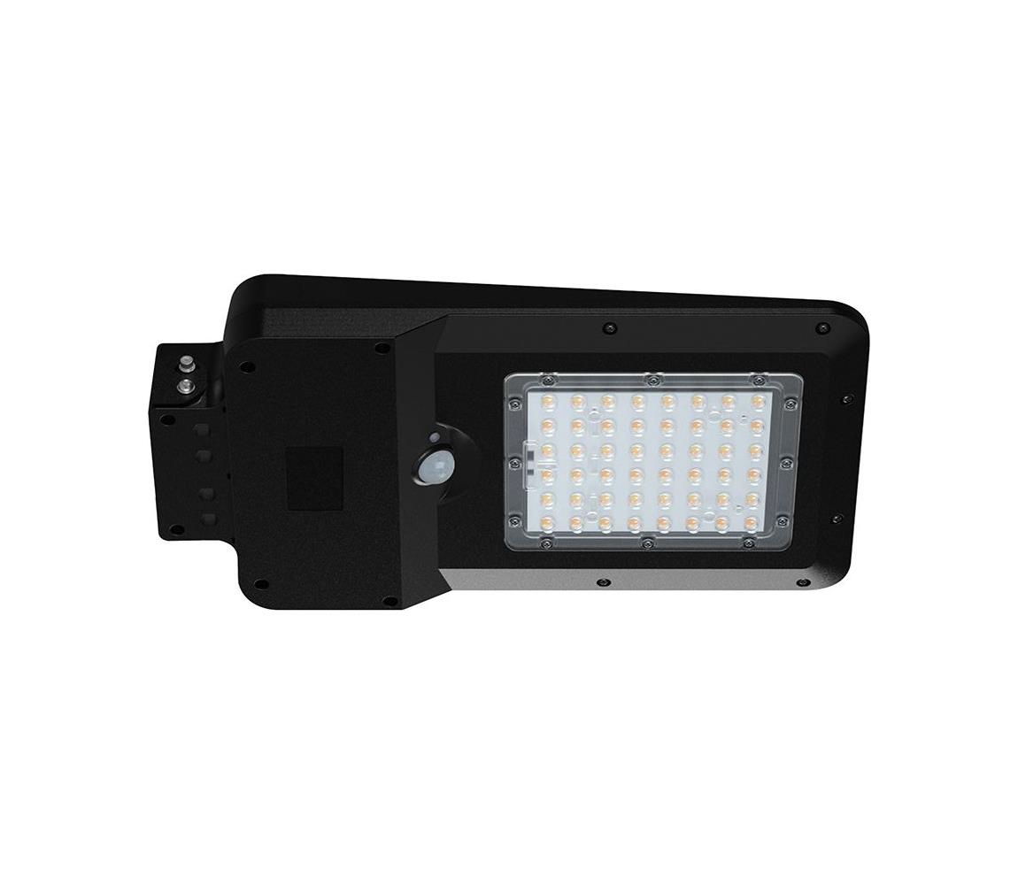 LED Solární pouliční lampa se senzorem LED/20W/7,4V IP65 5400 mAh 24099 Černá – Alasans