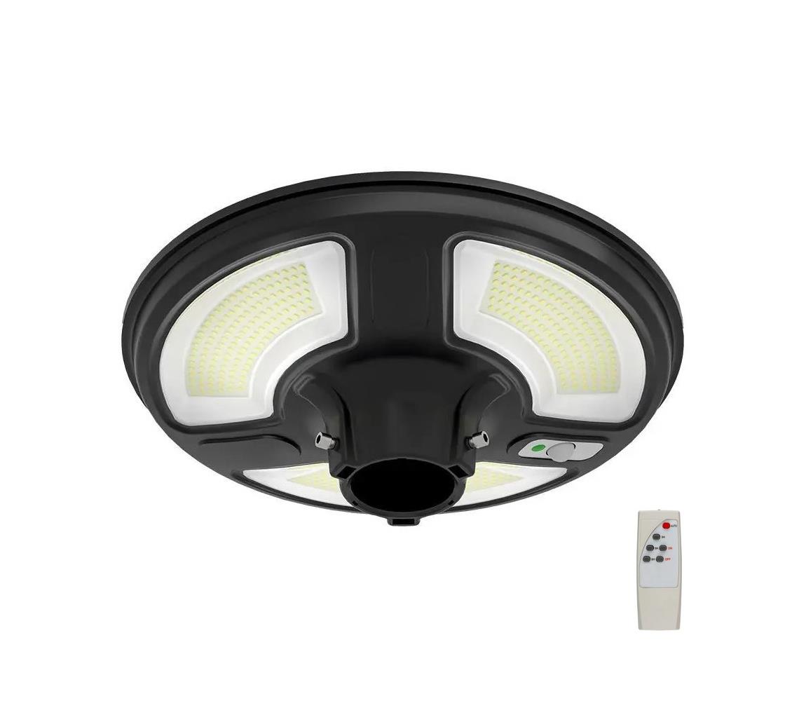 V-Tac LED Solární pouliční lampa se senzorem LED/7,5W/3,2V 6500K IP65+dálkové ovládání VT0779