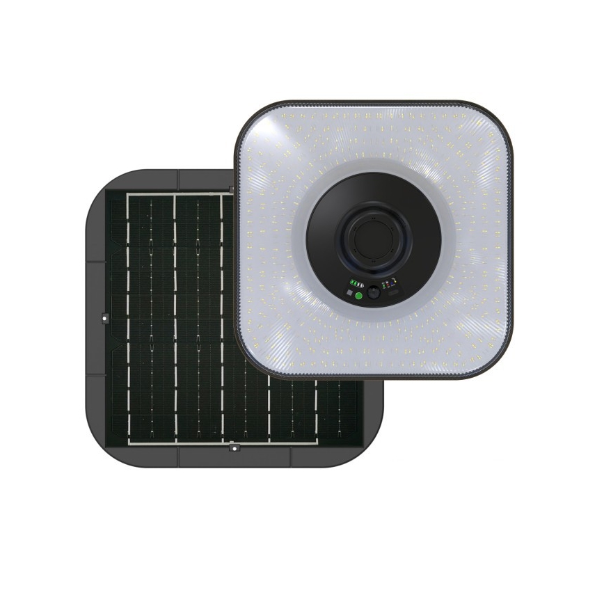 LED Solární pouliční lampa se senzorem SOLSUMI LED/25W/3,2V 3000/4000/6500K IP54 24000 mAh + dálkové ovládání