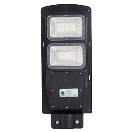 LED Solární pouliční lampa se senzorem STREET 2xLED/6W/3,2V IP65 + dálkové ovládání