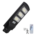 LED Solární pouliční lampa se senzorem STREET LED/10W/3,2V 10000 mAh IP65 + dálkové ovládání