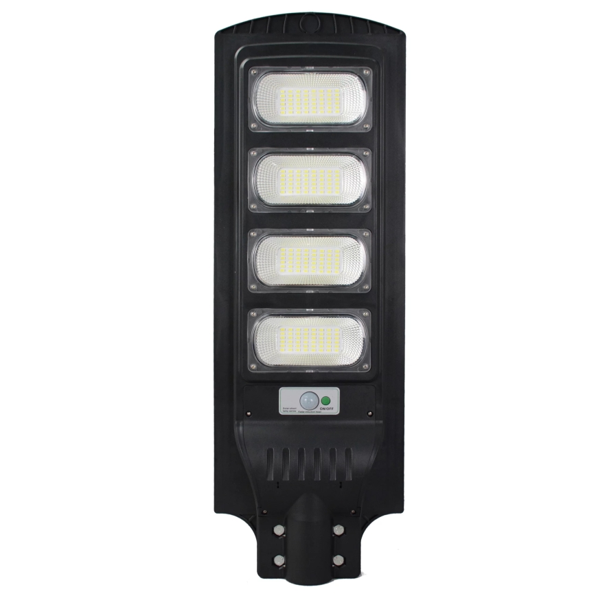 LED Solární pouliční lampa se senzorem STREET LED/15W/3,2V 15000 mAh IP65 + dálkové ovládání