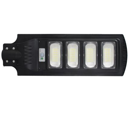 LED Solární pouliční lampa se senzorem STREET LED/15W/3,2V 15000 mAh IP65 + dálkové ovládání