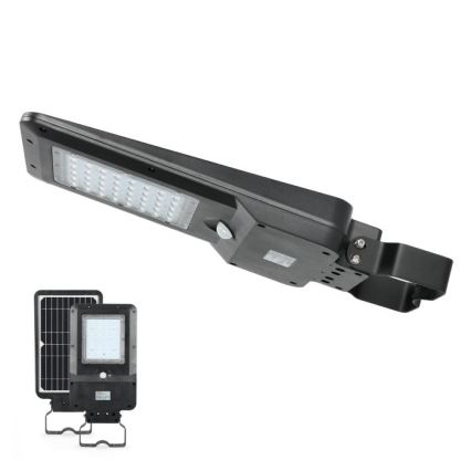 LED Solární pouliční lampa se senzorem STREET LED/15W/7,4V 4000K IP65 5400 mAh