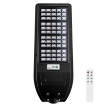 LED Solární pouliční lampa VIA 150W/15000 mAh 3,2V 6000K IP65 + dálkové ovládání