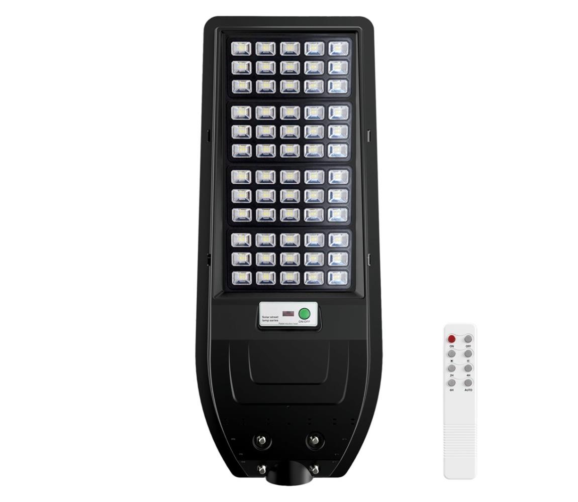 Milagro LED Solární pouliční lampa VIA 150W/15000 mAh 3,2V 6000K IP65 + dálkové ovládání MI2140