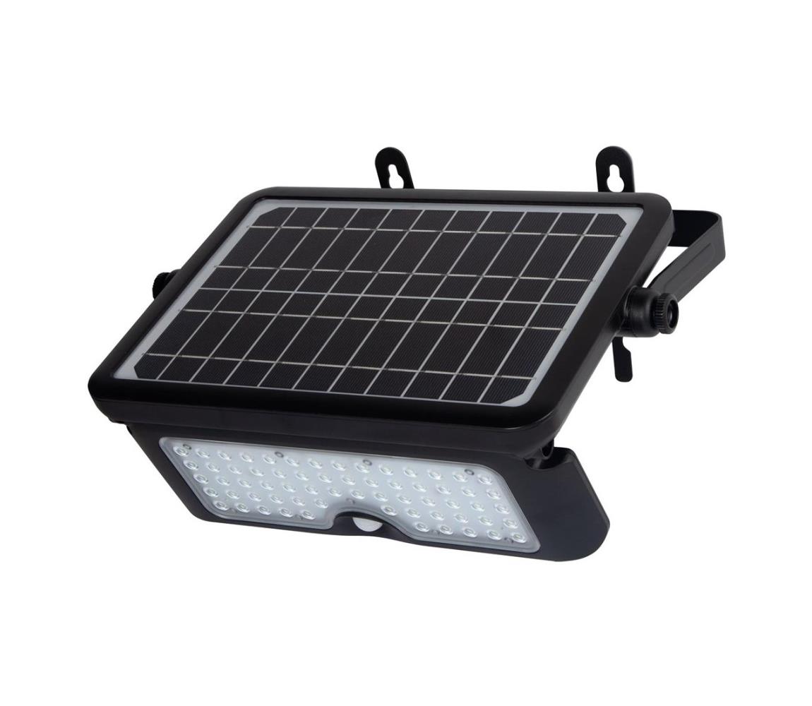 Milagro LED Solární reflektor se senzorem EPAD LED/10W/3000 mAh 7,4V 4000K IP65 MI2176