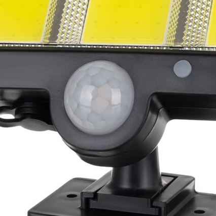 LED Solární reflektor se senzorem INTEGRA LED/3W/3,7V 1200 mAh IP44 + dálkové ovládání