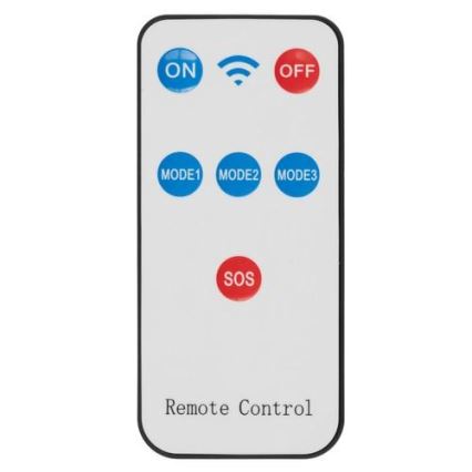 LED Solární reflektor se senzorem INTEGRA LED/3W/3,7V 1200 mAh IP44 + dálkové ovládání