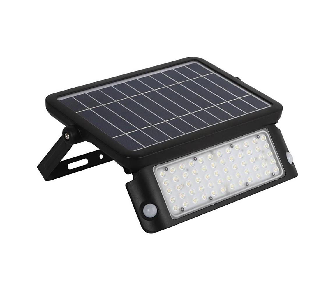 Kobi LED Solární reflektor se senzorem LED/10W/3,7V 4000K IP65 KB0198