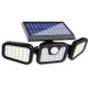 LED Flexibilní solární reflektor se senzorem LED/15W/3,7V IP54 4500K
