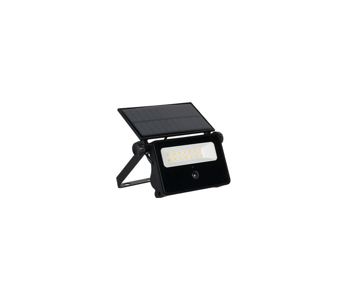 Illumaxx LED Solární reflektor se senzorem LED/30W/5,5V IP65 OS0037