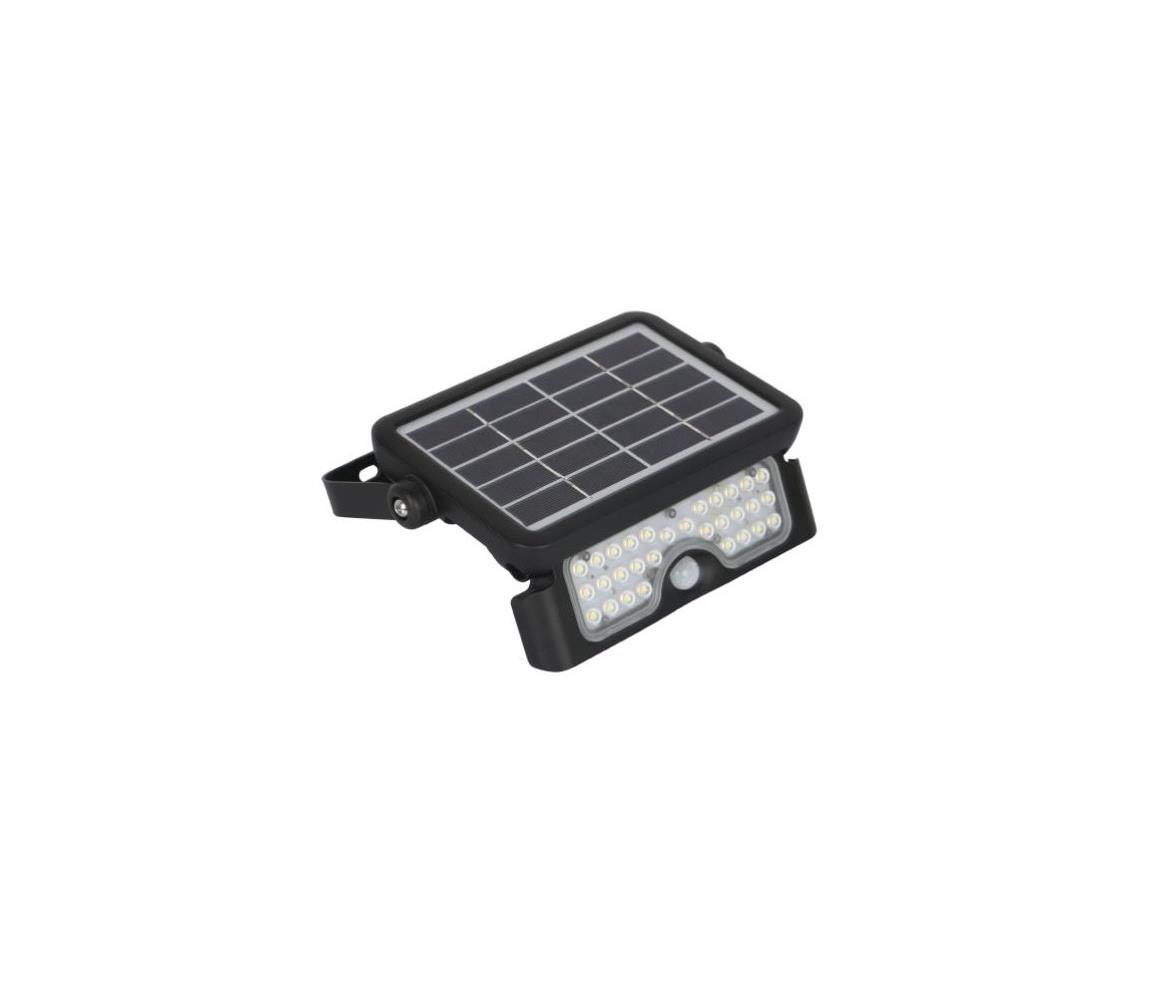 Kobi LED Solární reflektor se senzorem LED/5W/3,7V 4000K IP65 KB0199