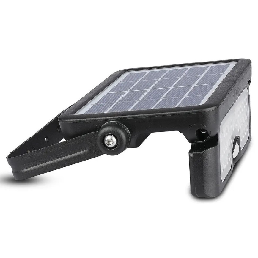 LED Solární reflektor se senzorem LED/5W/3,7V IP65 4000K 3000 mAh