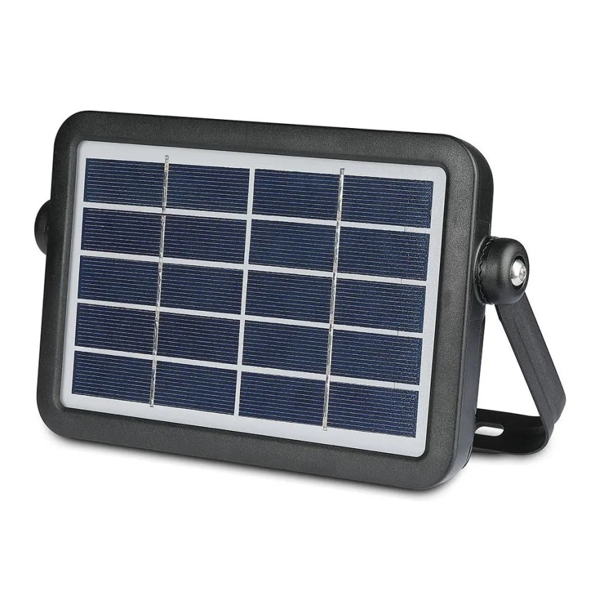 LED Solární reflektor se senzorem LED/5W/3,7V IP65 4000K 3000 mAh