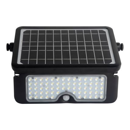 LED Solární reflektor se senzorem pohybu a soumraku EPAD LED/10W/3000 mAh 7,4V 4000K IP65