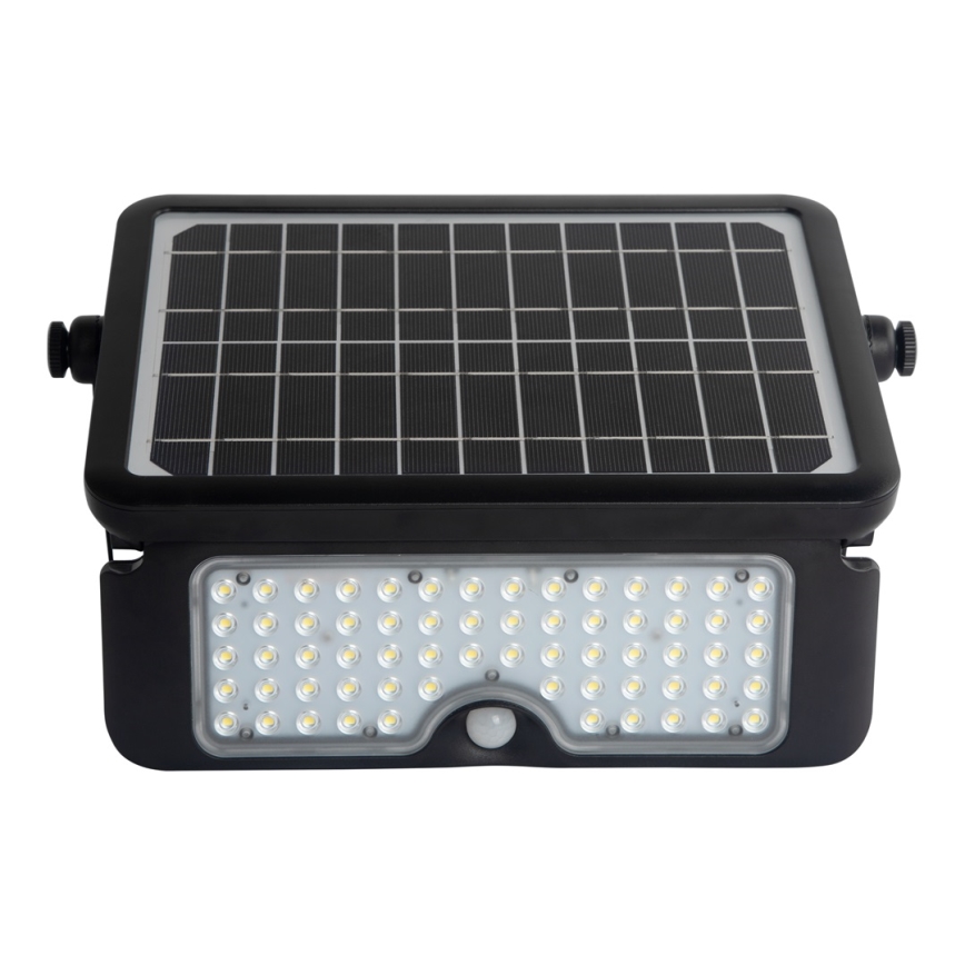 LED Solární reflektor se senzorem pohybu a soumraku EPAD LED/10W/3000 mAh 7,4V 4000K IP65