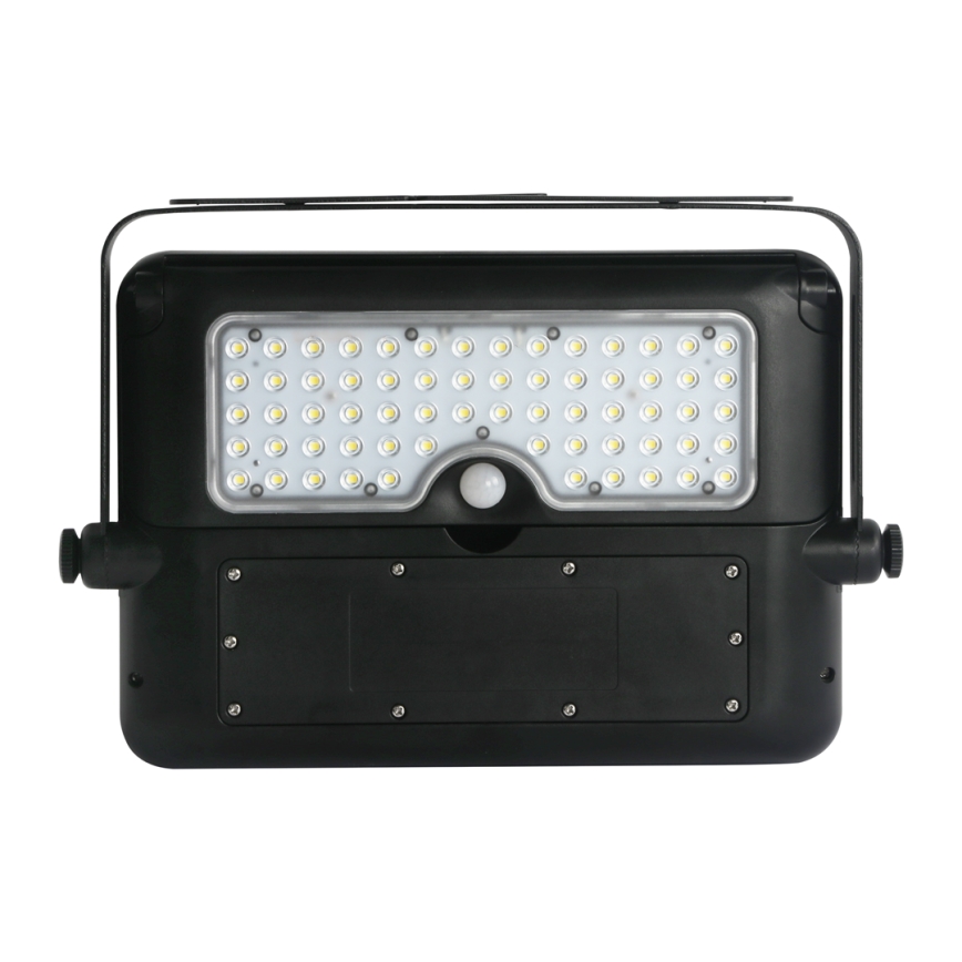 LED Solární reflektor se senzorem pohybu a soumraku EPAD LED/10W/3000 mAh 7,4V 4000K IP65