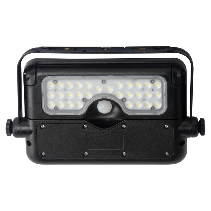 LED Solární reflektor se senzorem pohybu a soumraku EPAD LED/5W/3000 mAh 3,7V 4000K IP65