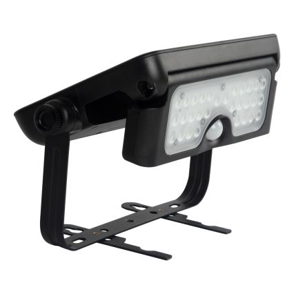 LED Solární reflektor se senzorem pohybu a soumraku EPAD LED/5W/3000 mAh 3,7V 4000K IP65